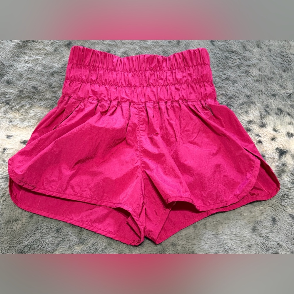 FP Movement by Free People Small High Waist Magenta Shorts Perfect Condition 😍 - Picture 11 of 11